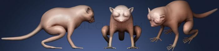 3D model Tarsier (STL)